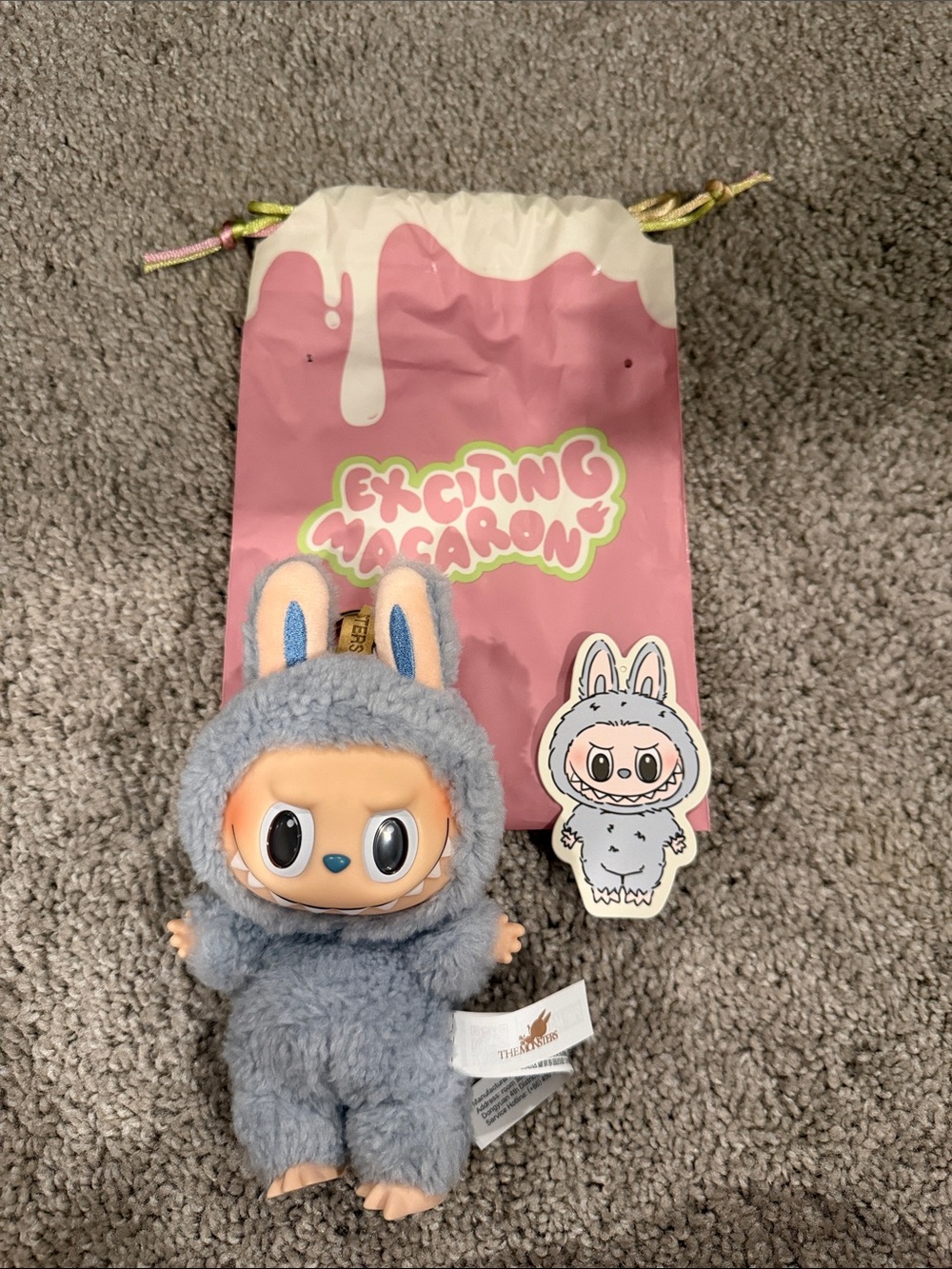Brand New Pop Mart Exciting Macaron Labubu - Sea Salt Coconut Confirmed